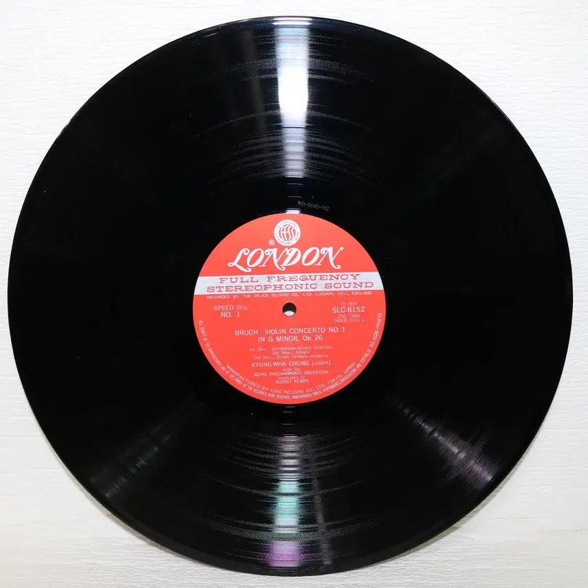 [BUNJANG] Kyunghwa Chung Bruch Violin Concerto No. 1 LP (1979) / [NO.6248] (수입) 정경화 BRUCH VIOLIN CONCERTO NO.1 LP