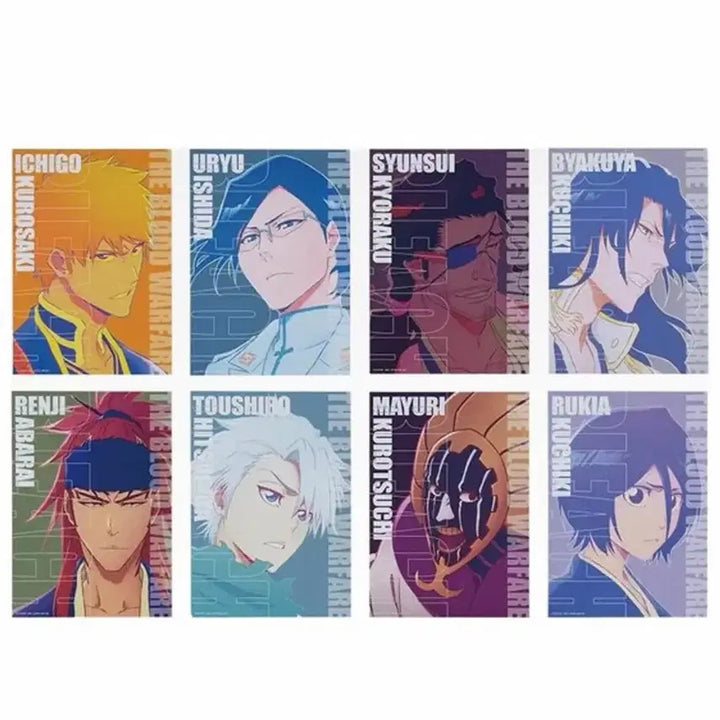 [BUNJANG] Bleach Lottery G &amp; H Bundle Clear Poster &amp; Canvas Board Ichigo / 블리치 쿠지 G, H 일괄