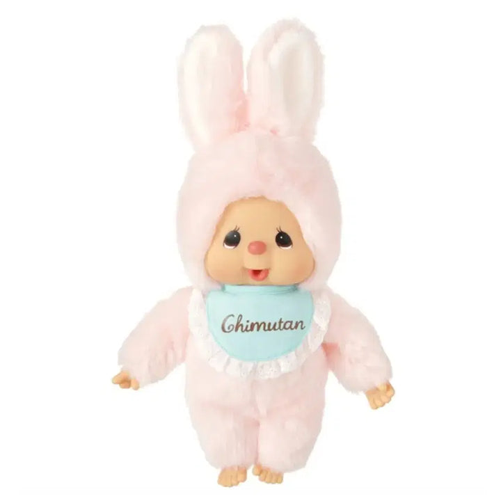 [BUNJANG] Monchhichi Chimutan Rabbit Plush Toy M New / 몬치치 치무탄 토끼 인형 M 새상품