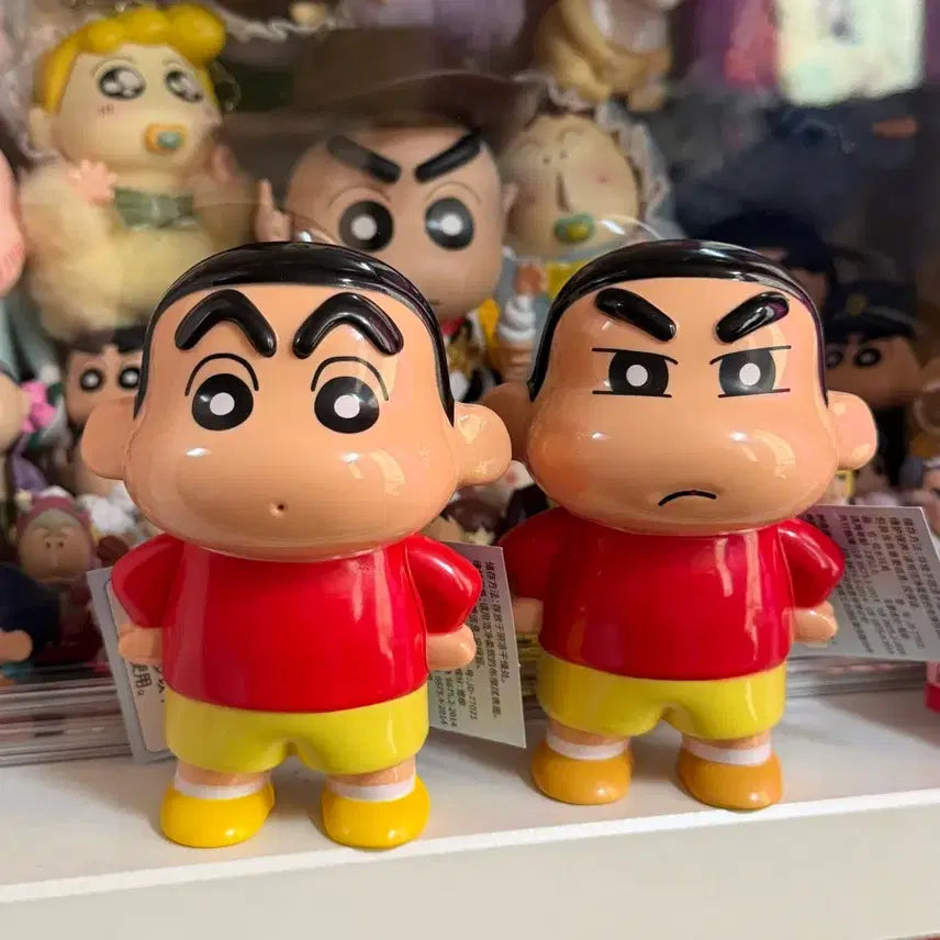 [BUNJANG] Crayon Shin-chan Water Gun Figure 2 Types Set Bundle / (새상품) 짱구 물총 피규어 2종 세트 일괄