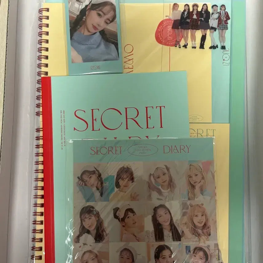 [BUNJANG] IZ*ONE Secret Diary Full Set Anya Set / 아이즈원 시크릿 다이어리 풀구성