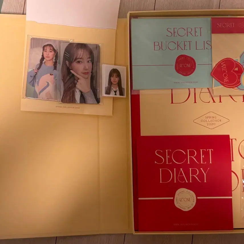 [BUNJANG] IZ*ONE Secret Diary Full Set Anya Set / 아이즈원 시크릿 다이어리 풀구성