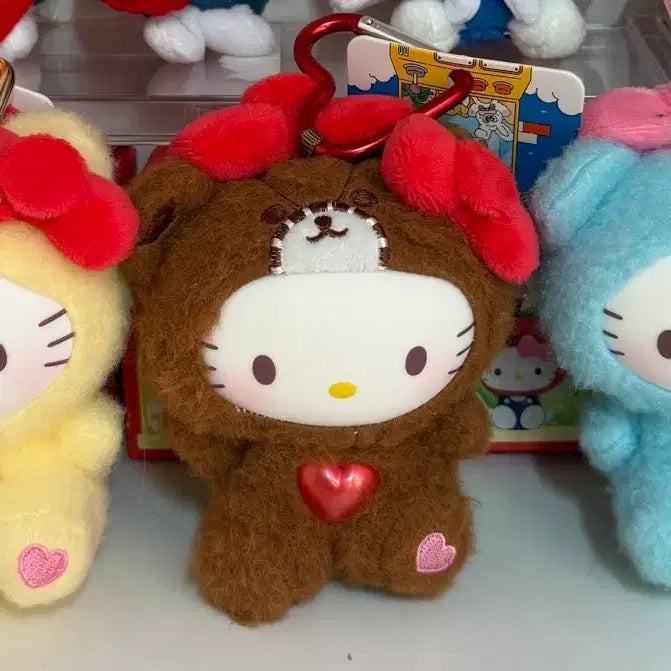 [BUNJANG] Hello Kitty Doll Keychain Bundle Set (6 pcs) / (새상품) 헬로 키티 인형 키링 6개 일괄