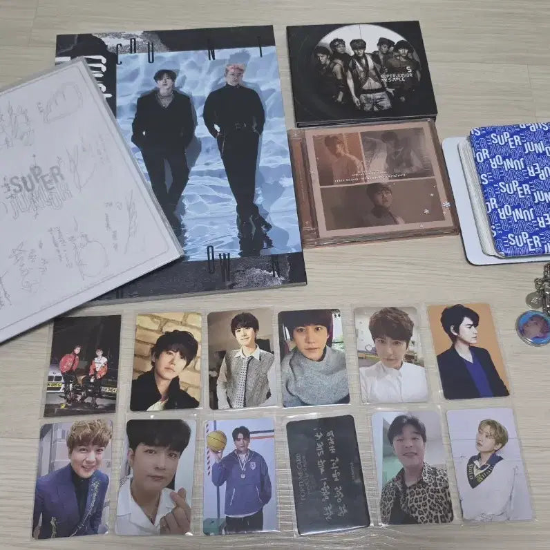 [BUNJANG] Super Junior Album Bundle Set Photocard Official Goods / 슈퍼주니어 앨범 포카 공식굿즈 일괄