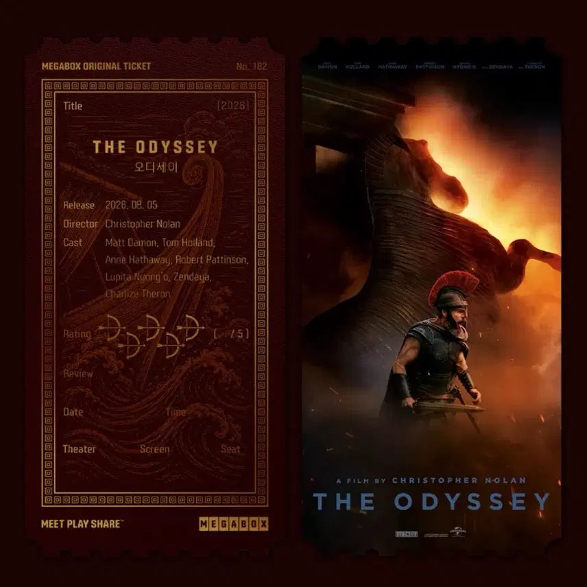 [BUNJANG] Odyssey Original Ticket / [오디세이] 오리지널 티켓