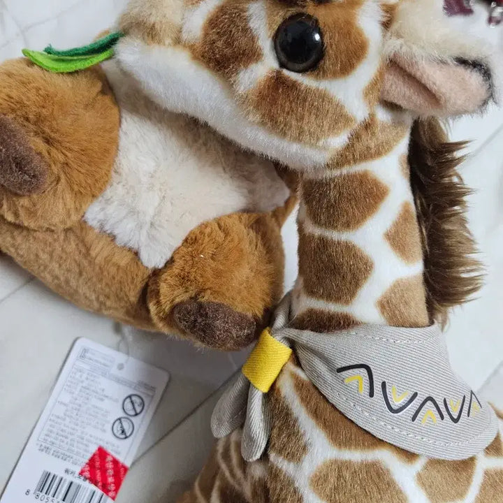 [BUNJANG] Everland Quokka &amp; Giraffe Plush Set / 에버랜드 쿼카 기린 인형 세트 정가37000원