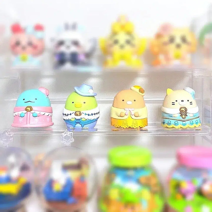 [BUNJANG] Sumikko Gurashi Heavenly Kingdom and Two Children Sofubi Penguin Figure Gacha / (희귀) 스밋코구라시 하늘의왕국과두아이 소프비 스미코 피규어 가챠 펭귄