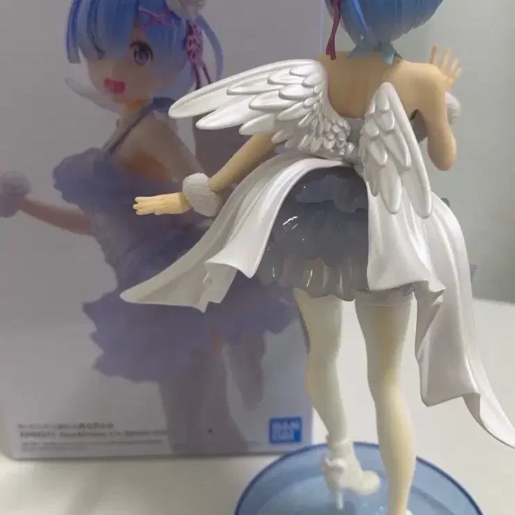 [BUNJANG] Re:Zero Rem Angel Figure / 배송비 포함) 리제로 렘 천사 피규어