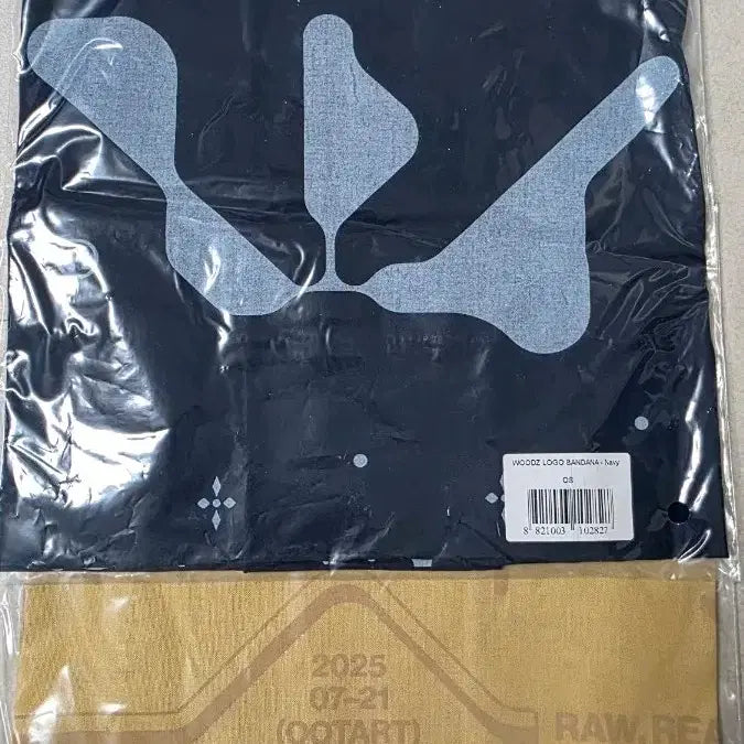[BUNJANG] WOODZ Bandana Navy &amp; Beige Bundle Set / WOODZ 반다나 일괄