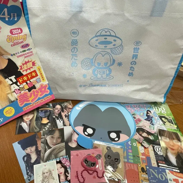 [BUNJANG] Aespa Karina Birthday Cafe Goods / 에스파 카리나 생일카페 굿즈 (저스트,칼룡이 등등)