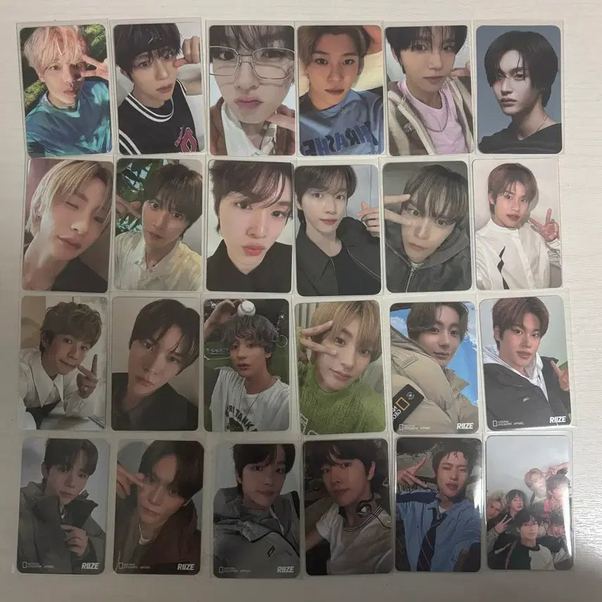[BUNJANG] RIIZE Wish Bundle Set Photocard / 라이즈 + 위시 포카 탈덕 처분 일괄