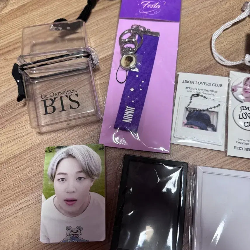 [BUNJANG] BTS Jimin Bundle Set Photocard and Goods / BTS(방탄소년단) 지민