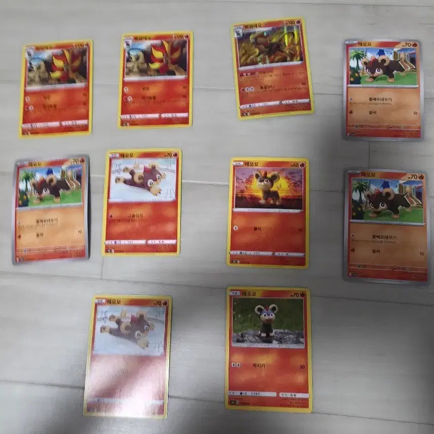 [BUNJANG] Leekko Collection Card Bundle Set / 레오꼬 수집용카드 팝니다 일괄