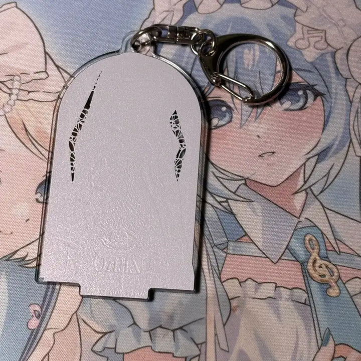 [BUNJANG] Hatsune Miku x Obaken Vocaloid Acrylic Keyring / 하츠네 미쿠 x 오바켄 콜라보 보카로 보컬로이드 굿즈 DMM.com 아크릴 키링 키체인
