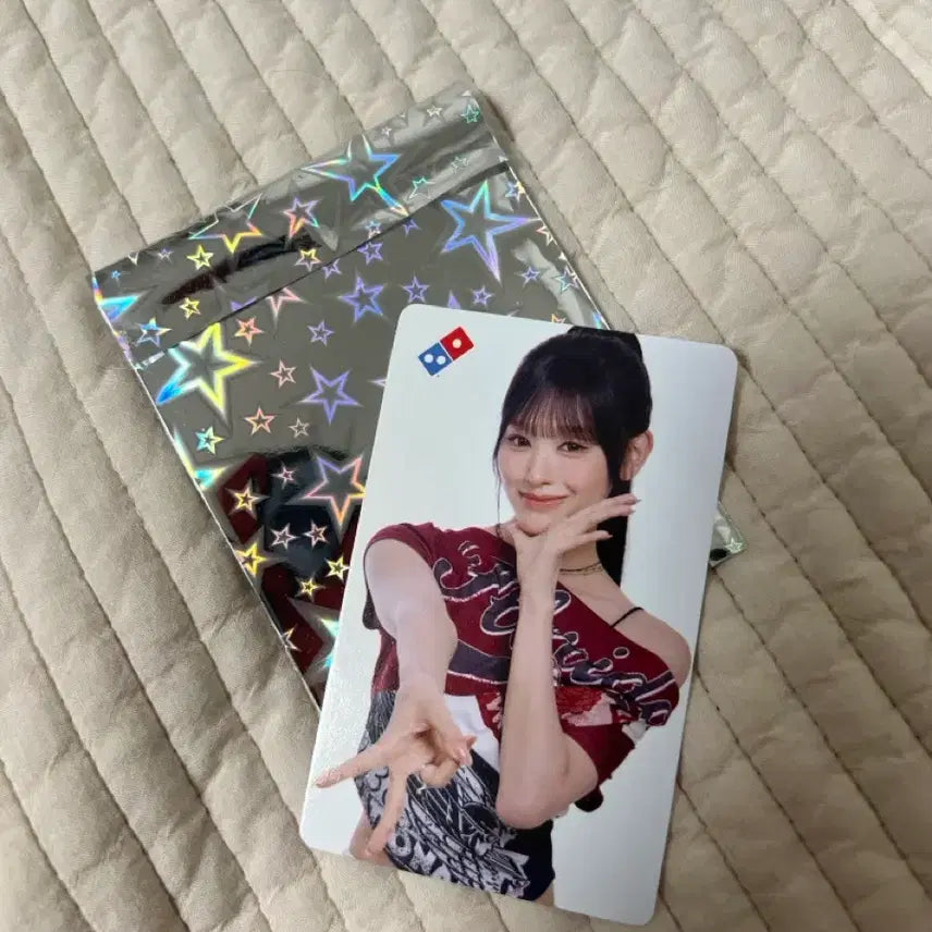 [BUNJANG] Rizzene Minami Photocard / 도미노피자 리센느 미나미 포토카드 (택포가)
