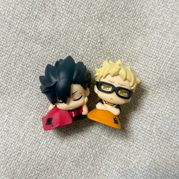 [BUNJANG] Haikyuu!! Onemutan Tsukishima &amp; Kuroo Bundle Set / 하이큐 오네무탄 츠키+쿠로오 일괄
