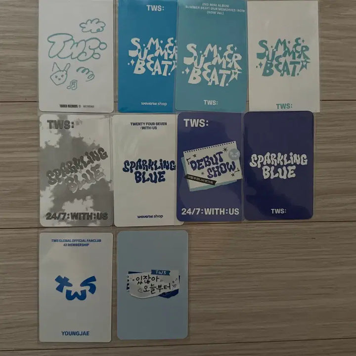 [BUNJANG] TWS Youngjae Bundle Set Photocard / 투어스 영재 포카 일괄
