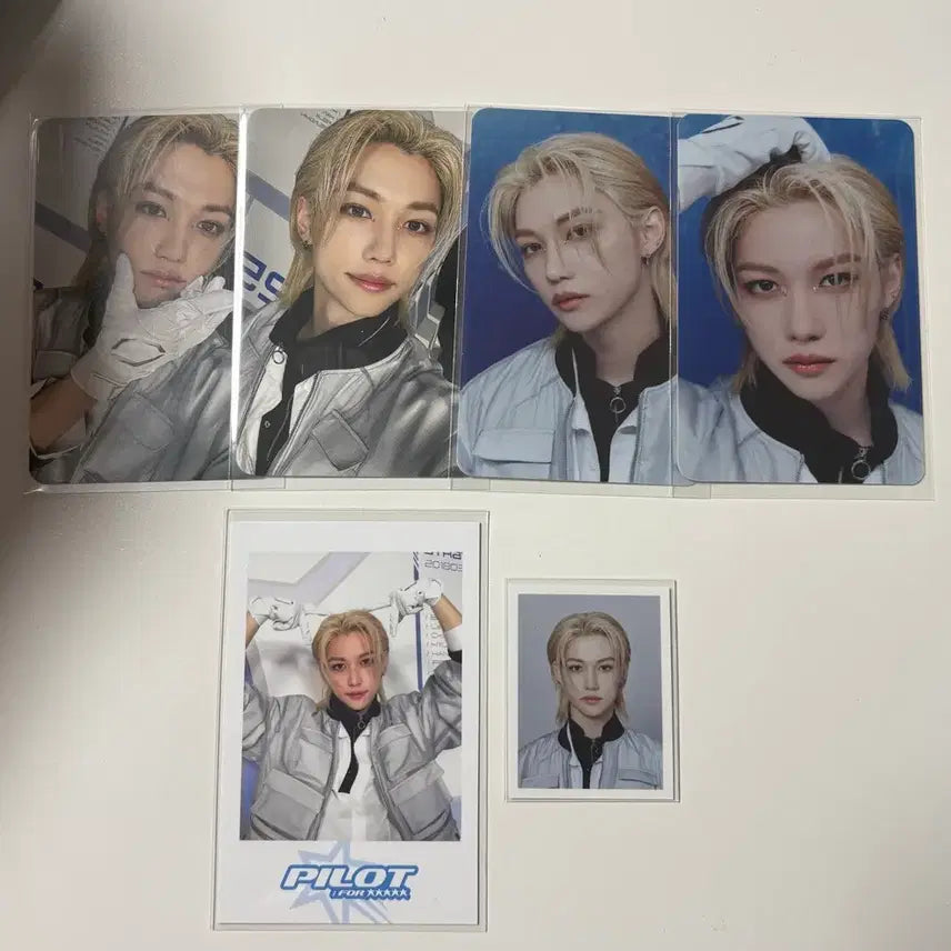 [BUNJANG] Stray Kids Felix Photocard and ID Photo Bundle Set / 스키즈 필릭스 포카 증사 일괄