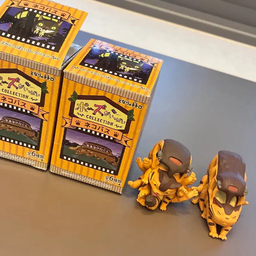 [BUNJANG] Studio Ghibli My Neighbor Totoro Catbus Figure Set / 지브리 토토로 네코버스 피규어