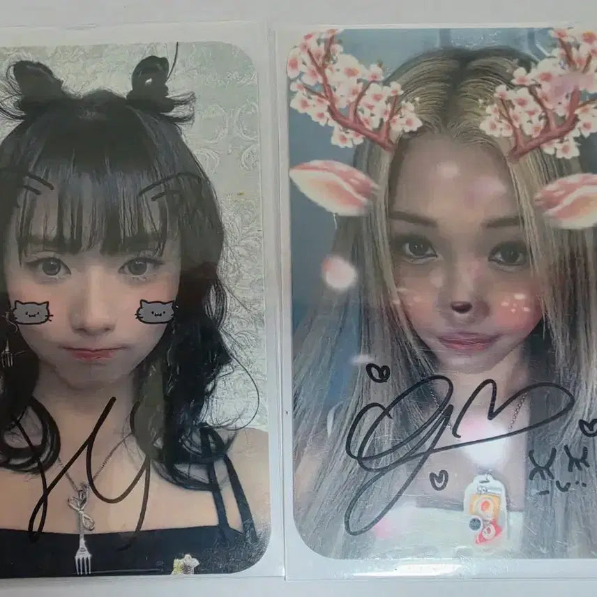 [BUNJANG] UNI-VERSE Signed Studio Photocard / 유니스 싸인 공방 포토카드 양도