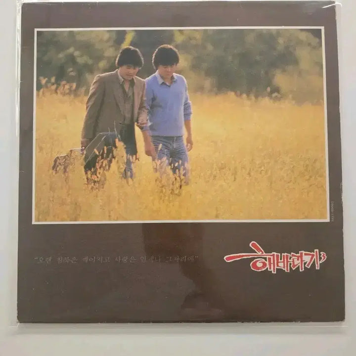 [BUNJANG] Sunflower 3rd Album LP with Lyric Book / 해바라기 3집 LP / 가사집 있음 /EX+