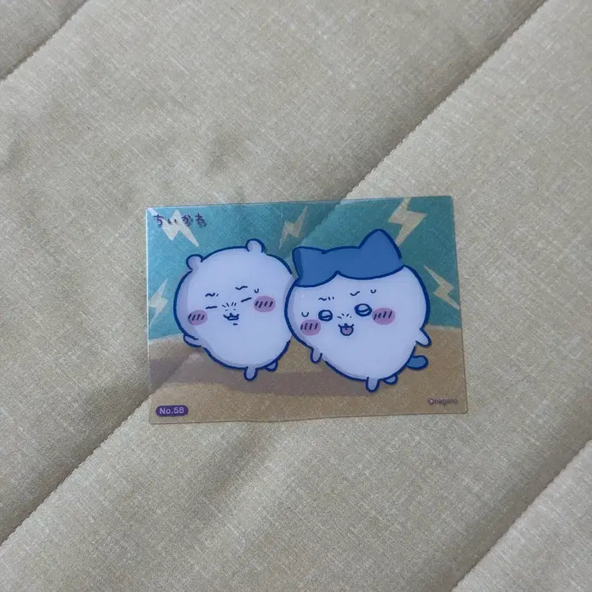 [BUNJANG] Chiikawa Hachi Clear Card / 먼작귀 치이 하치 클리어카드