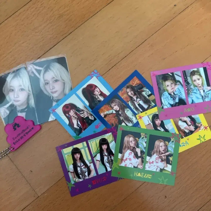 [BUNJANG] UNCHILD AKO Photocard Keychain / UNCHILD언차일드 아코 포카 키링 판매 박예은히키티나아코이본나하은