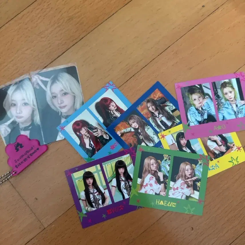 [SOLD OUT] [BUNJANG] UNCHILD AKO Photocard Keychain / UNCHILD언차일드 아코 포카 키링 판매 박예은히키티나아코이본나하은