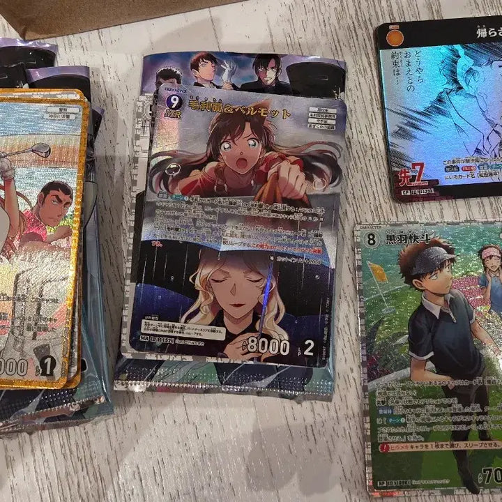 [BUNJANG] Detective Conan TCG Bundle Set - Vermouth, Ran, Kaito, Chiha, Sonoko, and more / 코난 tcg 카드 베르무트 미란 카이토 치하야 소노코 등등 일괄 판매합니다