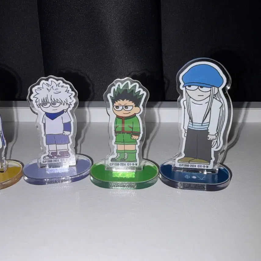 [BUNJANG] Hunter x Hunter Jiolli Acrylic Stand Set - Gon, Killua, Kurapika, Leorio, Kalluto, Biscuit / (풀셋)헌터x헌터 지로리 아크릴스탠드 곤 키르아 크라피카 레오리오 카이토 비스켓 일괄 헌헌