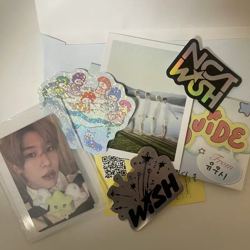 [BUNJANG] NCT WISH WishU Photocard Sion &amp; Yushi Guide / 엔시티위시 위츄 포카 시온 가이드 유우시