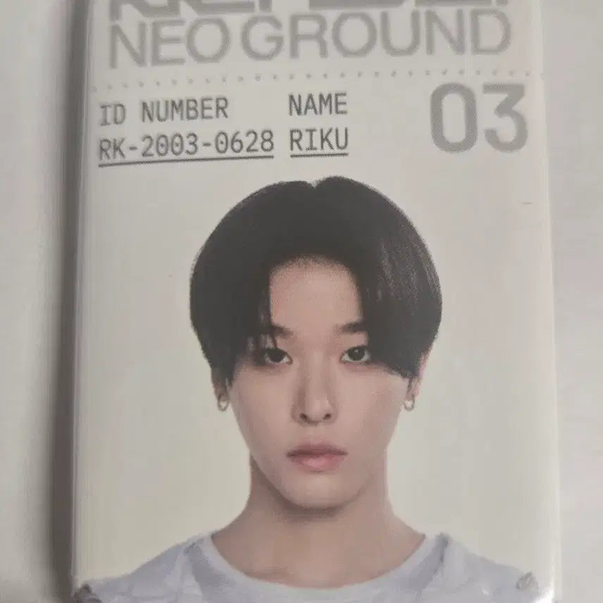[BUNJANG] NCT WISH Riku Neo Ground 10th Anniversary Badge / 엔시티 위시 리쿠 네오 그라운드 10주년 뱃지
