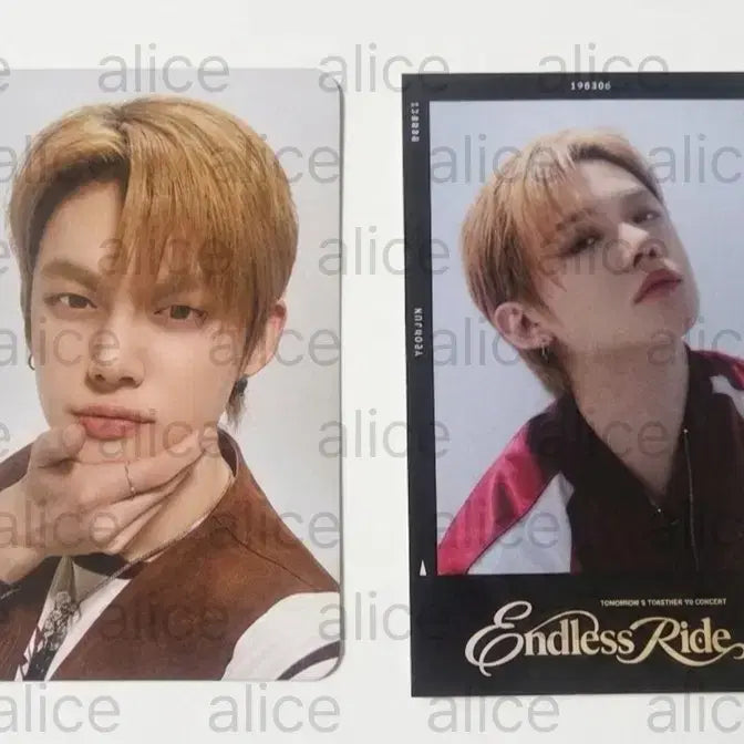 [BUNJANG] TXT Yeonjun Endless Ride VR Limited Edition Photocard Set POB / 연준포카vr1주차특전세트 투바투  txt yeonjun endless ride 연준vr한정판