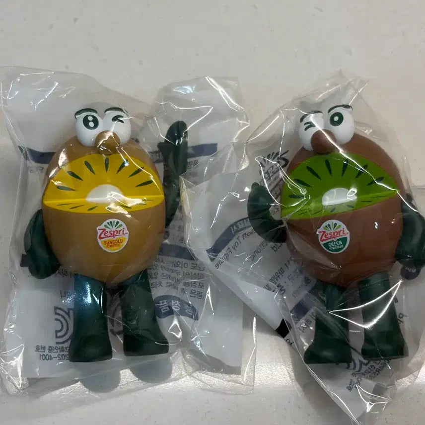 [BUNJANG] Zespri Kiwi Brothers Figure Set / 2026 제스프리 키위 브라더스 피규어 2종 일괄