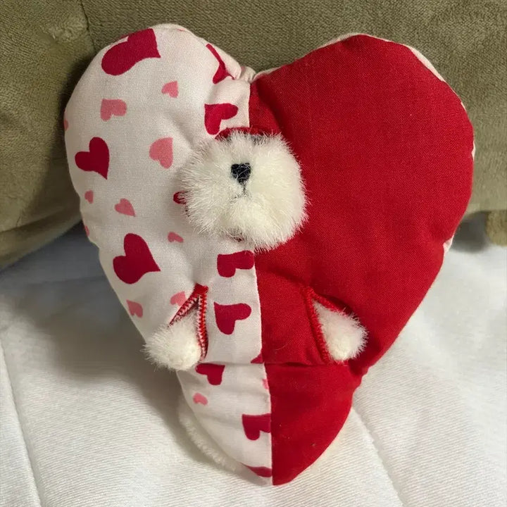 [BUNJANG] Boyz Bear Heart Jjokkomi Doll / 보이즈 베어 하트 쪼꼬미