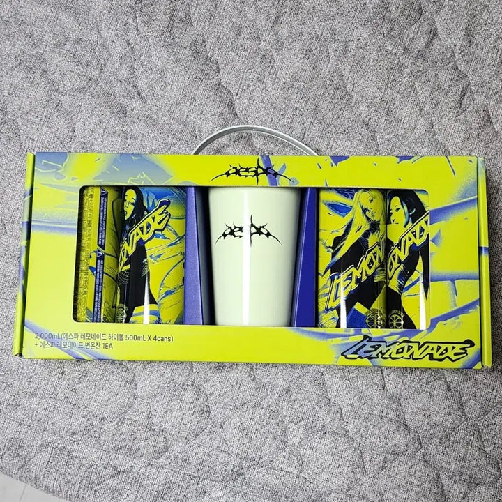 [SOLD OUT] 에스파 CU 레모네이드 하이볼 변온잔(수수료 포함)
