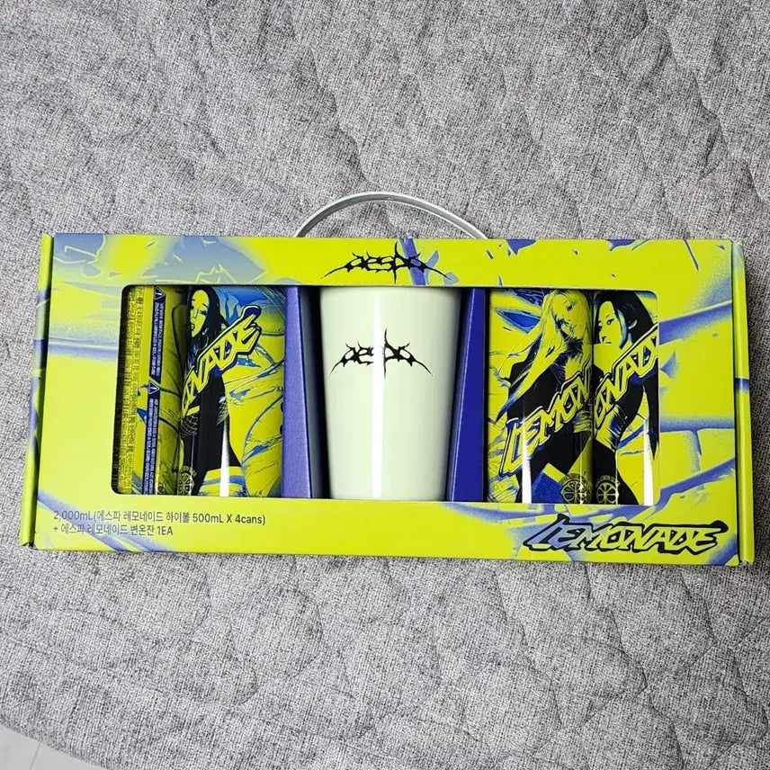 [SOLD OUT] 에스파 CU 레모네이드 하이볼 변온잔(수수료 포함)