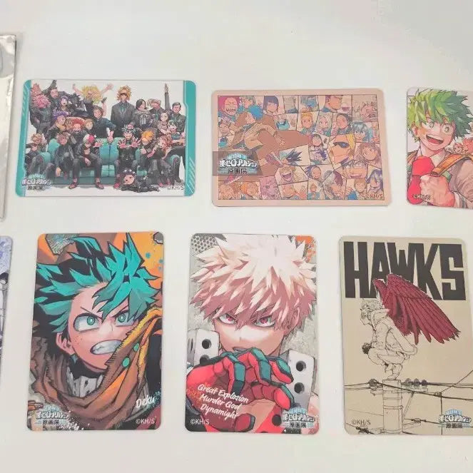 [BUNJANG] My Hero Academia Ani-Art Exhibition Magnet Set / 나히아 히로아카 원화전 마그네트 8종 일괄판매