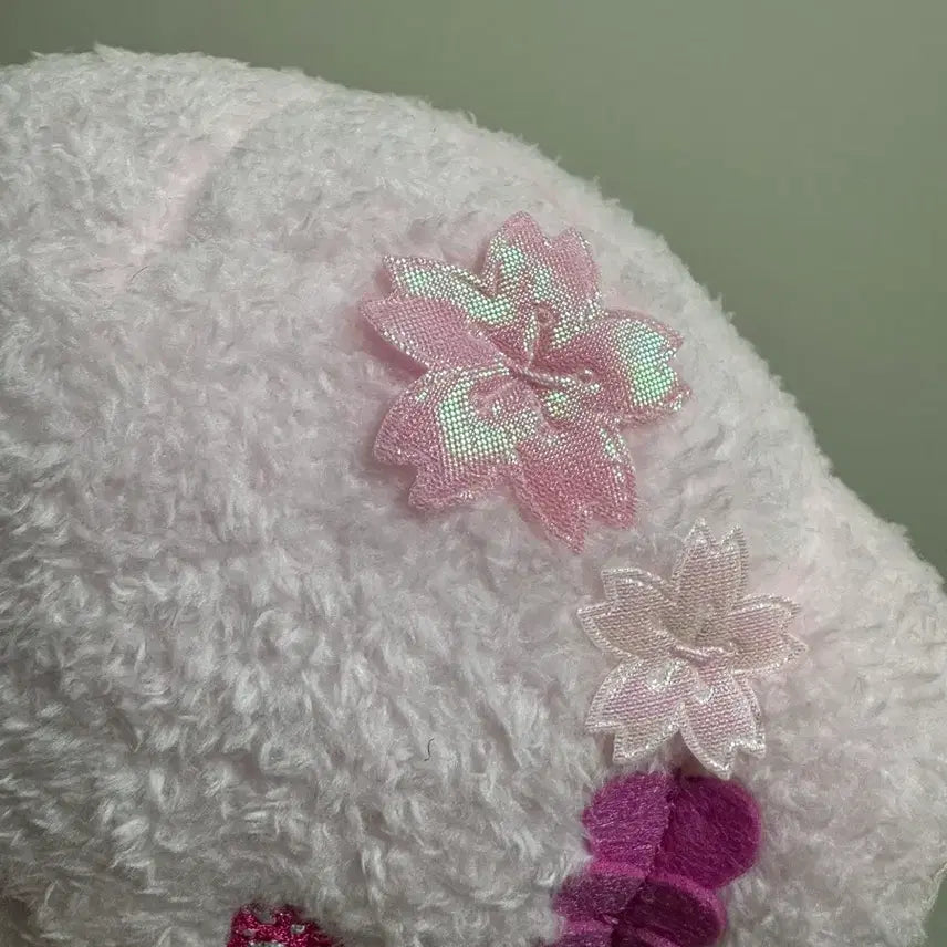 [BUNJANG] Sanrio Kogimyun Cherry Blossom Plush Doll New / 산리오 코기뮹 벚꽃 누이 인형 새상품