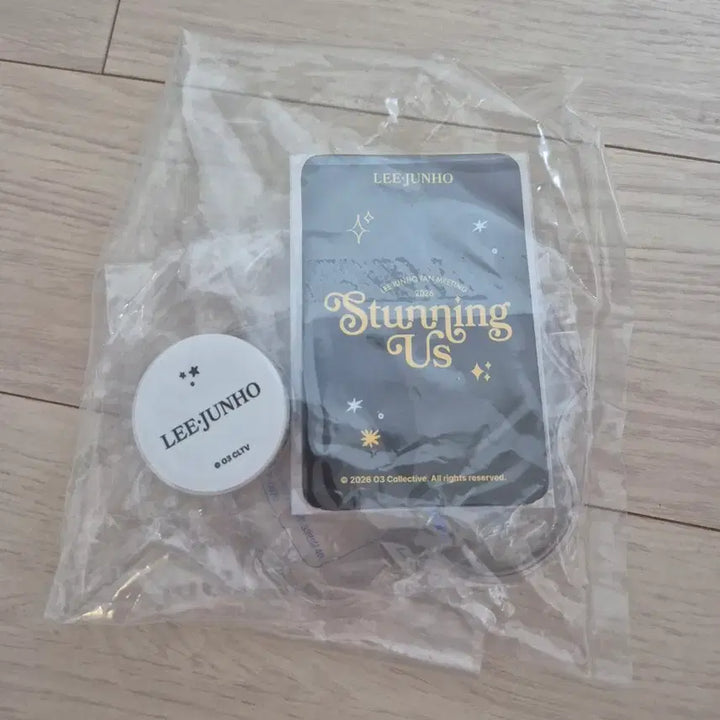 [BUNJANG] Lee Junho 2026 Stunning Us Goods Set / 이준호 팬미팅 2026 Stunning Us 팬키트