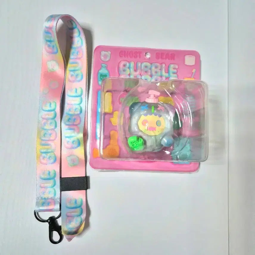 [BUNJANG] BOGGIE PARK Shinwoo 75% Limited Edition Bubble Bubble Figure Necklace / 신우 75% 한정판 피규어 목걸이 버블버블 BubbleBubble