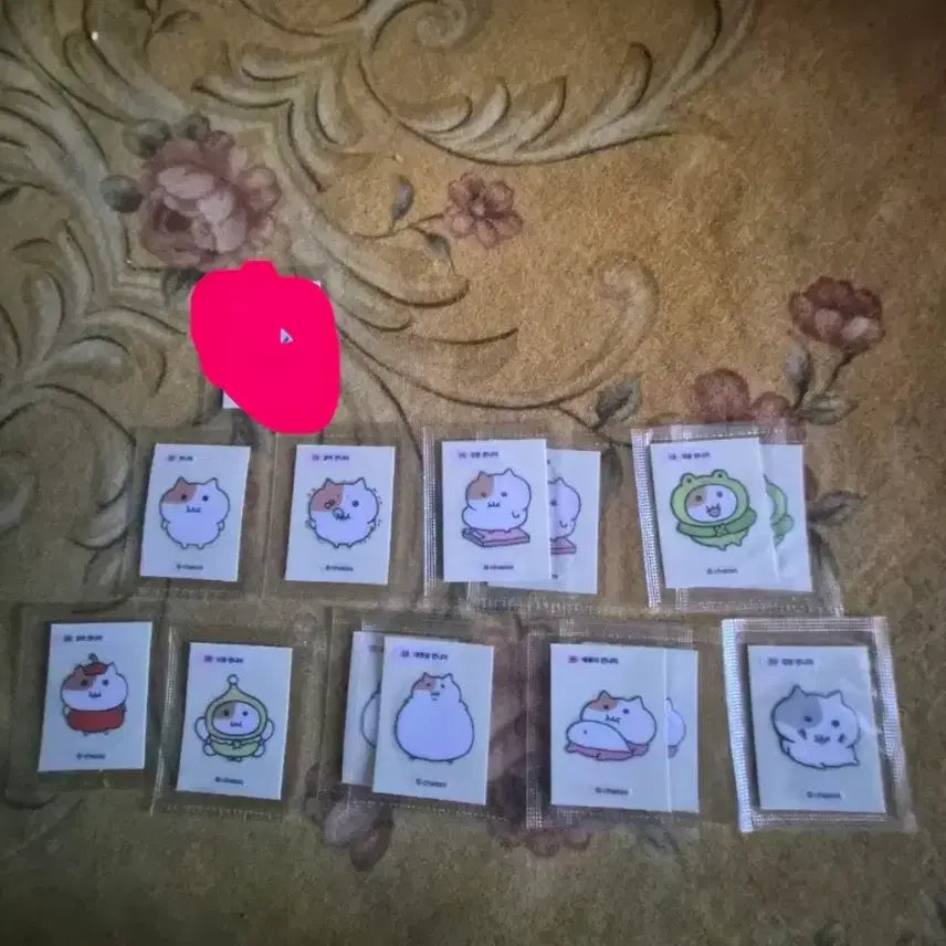 [BUNJANG] Jjonmyami Ttiibusil Stickers Bundle / 쫀냐미 띠부씰 띠부띠부씰 교환 or 구매 cu