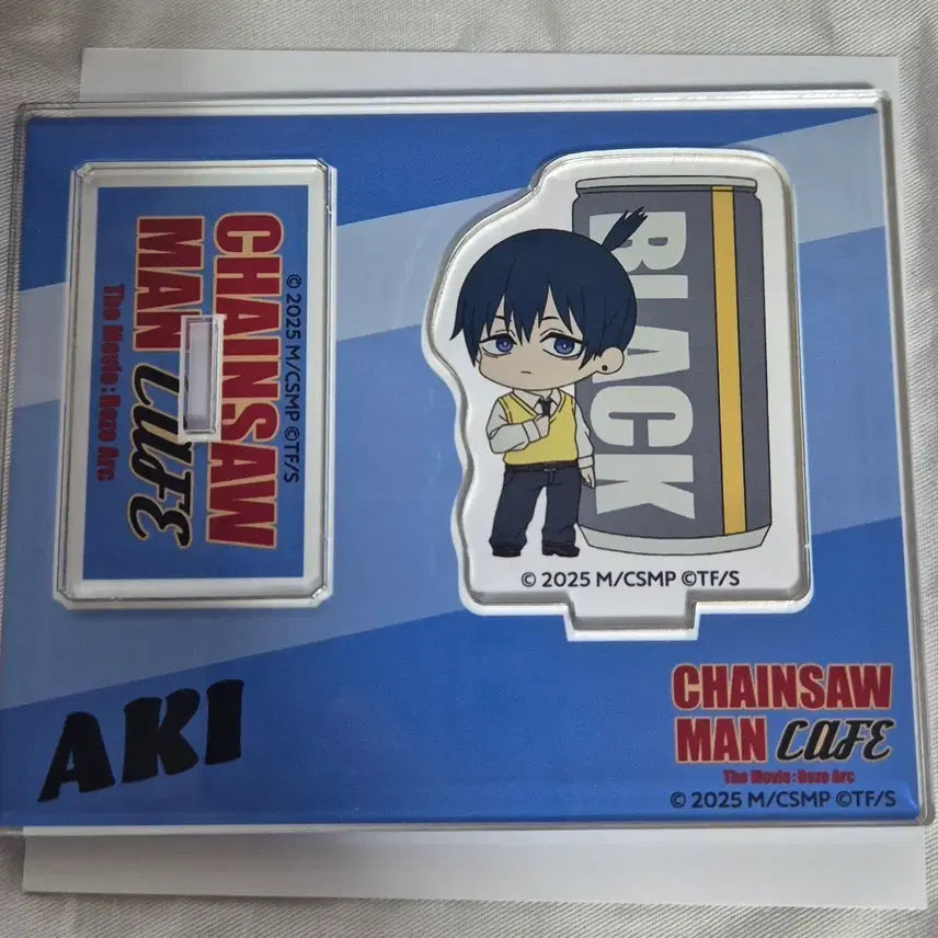 [BUNJANG] Chainsaw Man Aki SD Acrylic Stand / 체인쏘맨 아키 SD 아크릴 스탠드 카페 콜라보