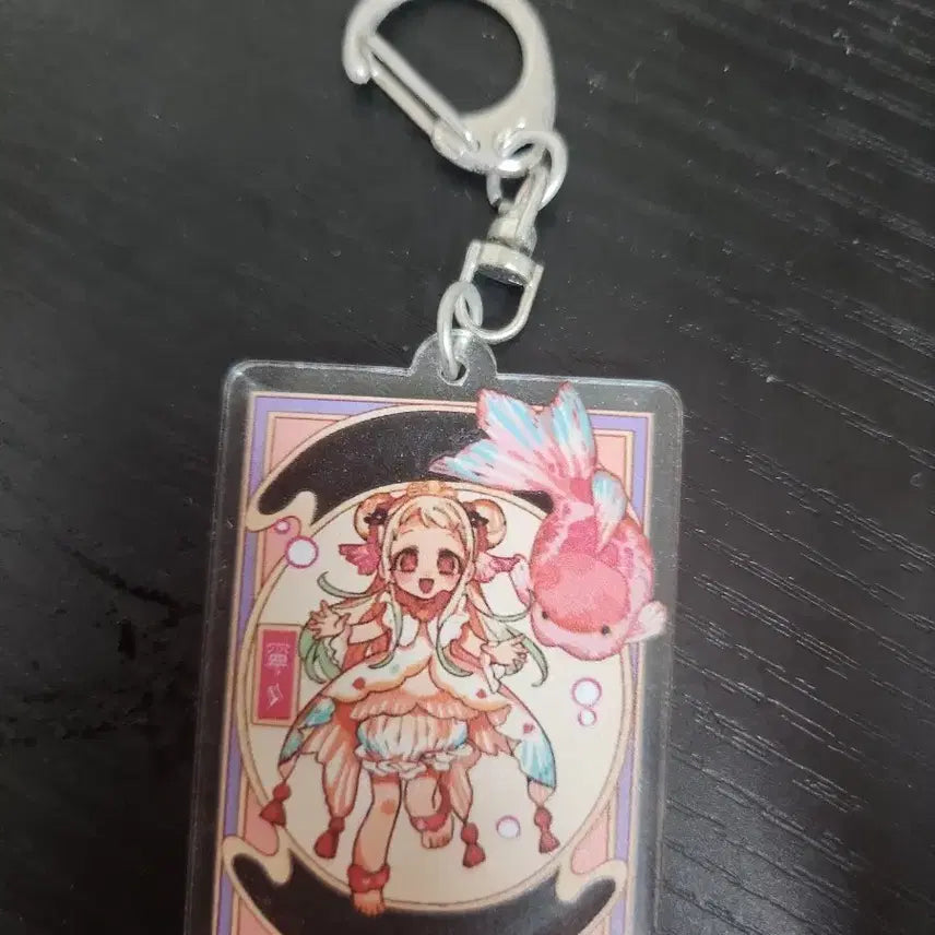 [BUNJANG] Jibaku Shonen Hanako-kun Yashiro Nene Goldfish Acrylic Keyring / 지박소년 하나코군 야시로 네네 금붕어 아크릴키링 팝니다