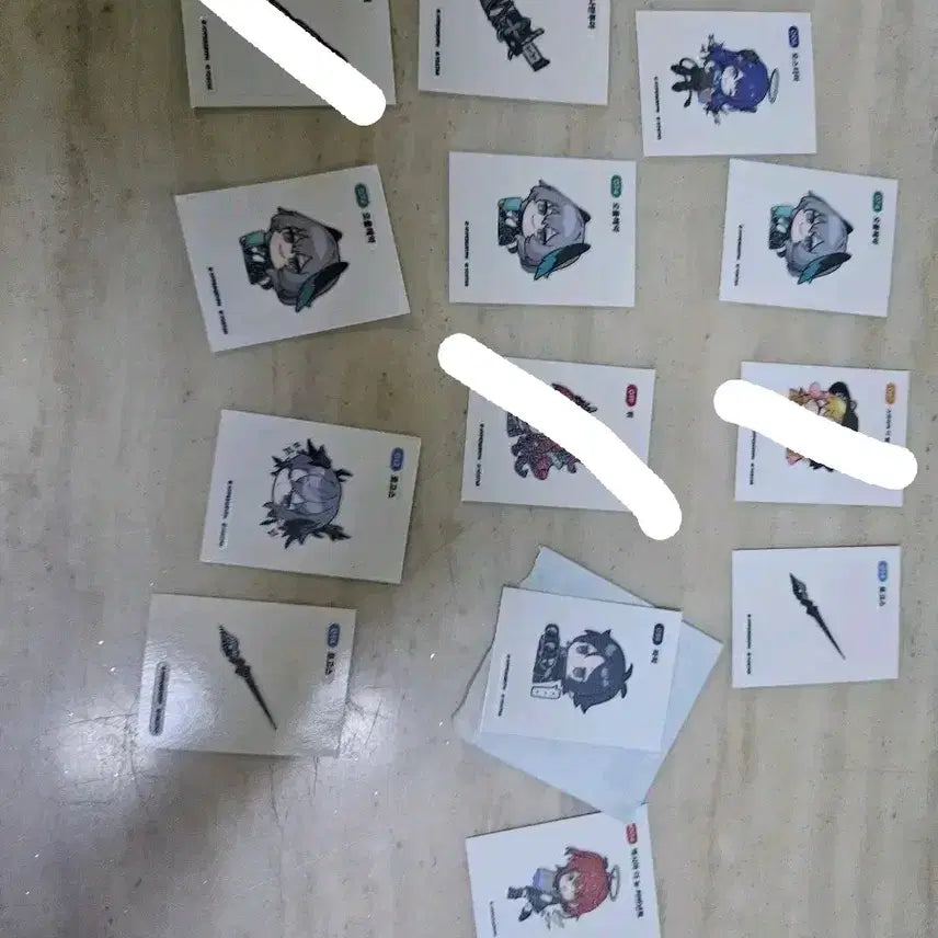 [BUNJANG] Arknights GS25 Logo Sticker Set / 명일방주 gs25 띠부씰 명일방주 로고스,위