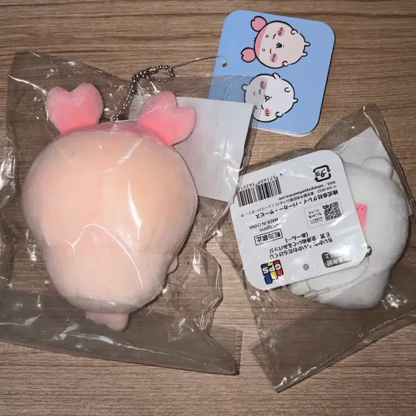 [BUNJANG] Chiikawa "Lots of Chiikawa" Lottery D Prize Kani Mascot + E Prize An Plush Badge Set / 치이카와 투성이 쿠지 D상 카니 + E상 앙