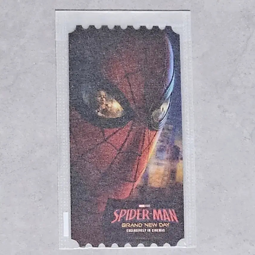 [BUNJANG] Spider-Man: No Way Home Original Ticket A (Sealed) / 스파이더맨 브랜드 뉴 데이 오리지널티켓 A