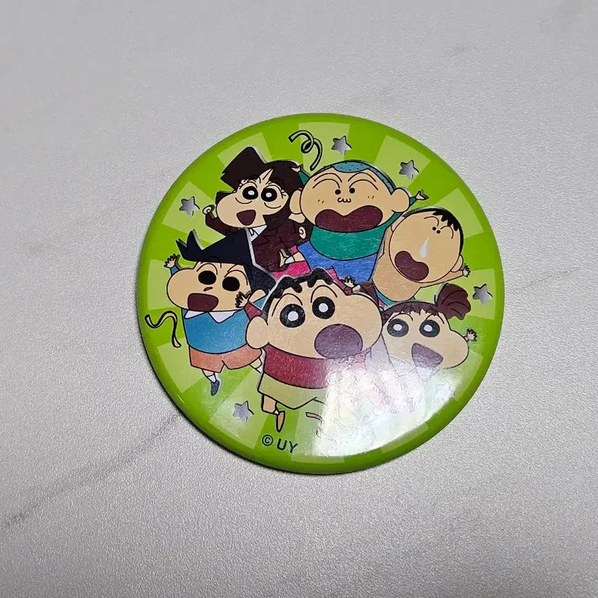 [BUNJANG] Crayon Shin-chan Dipheron Ranger 9.5cm Badge / 짱구는 못말려 떡잎방범대 9.5cm 뱃지