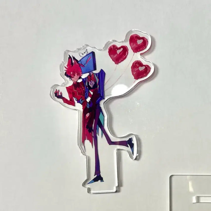 [BUNJANG] Hazbin Hotel Vox Akela Mini Acrylic Stand / 해즈빈 호텔 복스알래 비공굿 미니 아크릴 스탠드