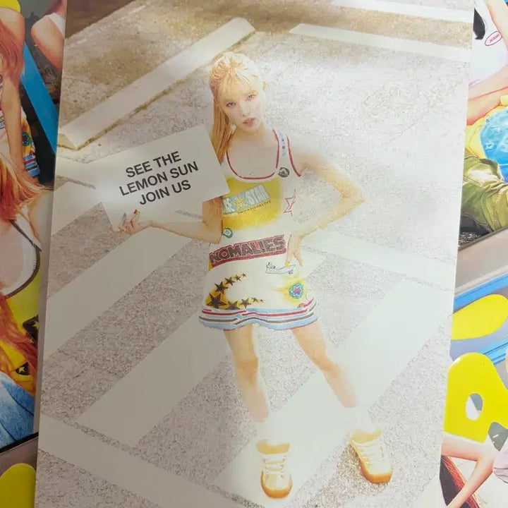 [BUNJANG] Lemonade Lemon Sun YUHA Photobook Poster / 레몬탱 유하 포스터